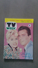Vintage TV Week Magazine 1961 Sydney January 26 Connie Stevens, Robert Conrad