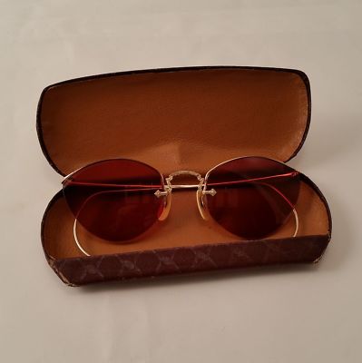 American Optical Numont Ful-Vue 12K Gold Fill True Antique Cat Eye