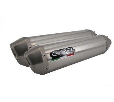 KIT SCHALLDÄMPFER GPR SUZUKI GSX 1400 2001-2007 Katalysator Zugelassen
