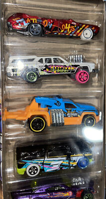 Hot Wheels 5 Vehicle Pack - Demo Destruction (HGY16) *Some Box