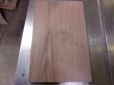 1 PC WALNUT LUMBER WOOD KILN DRIED BOARD 14 3/4''X 9 3/8''X 3/4'' LOT 1188V FLAT