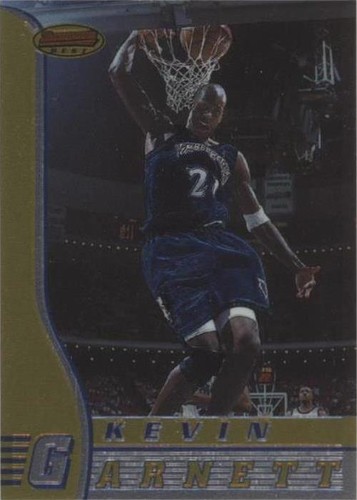 Kevin Garnett 1996-97 UD3 #21 Star Foucus Die-Cut Hologram Mint