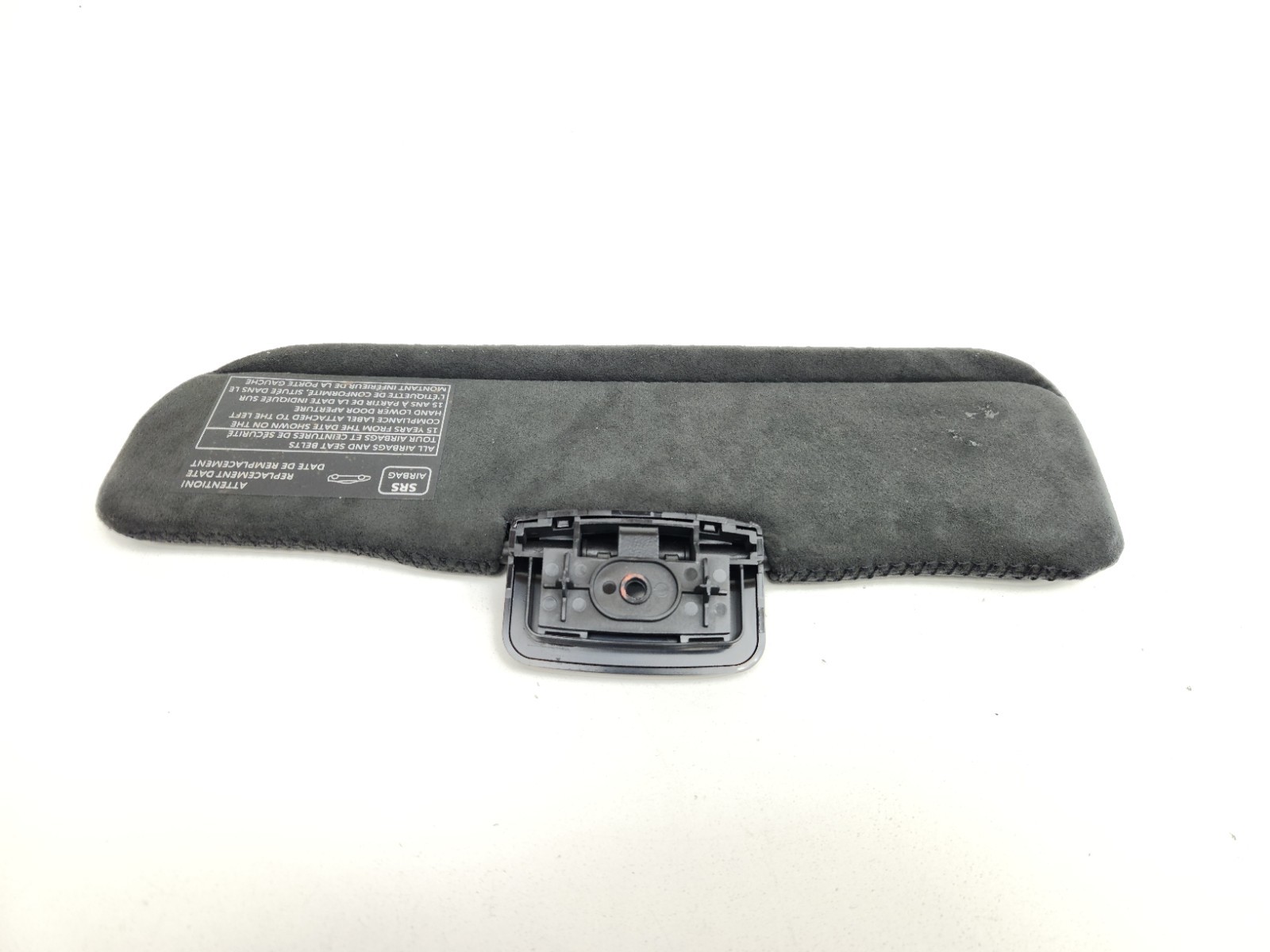 2012-2014 MCLAREN MP4-12C 650S SPIDER FRONT RIGHT SUN VISOR ALCANTARA OEM