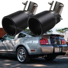 Rear Exhaust Pipe Tip Muffler Tailpipe 38-54mm For 2009 Ford Mustang Shelby