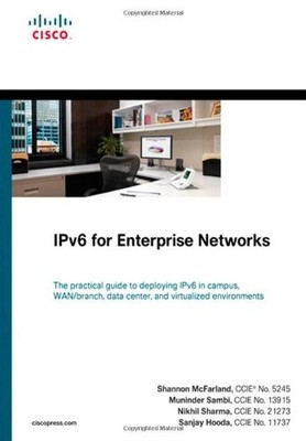 IPV6 FOR ENTERPRISE NETWORKS (NETWORKING TECHNOLOGY) By Shannon Mcfarland VG