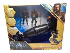 Aquaman DC Comics AQUAMAN vs BLACK MANTA Battle Set 4" Action Figs. New & Sealed