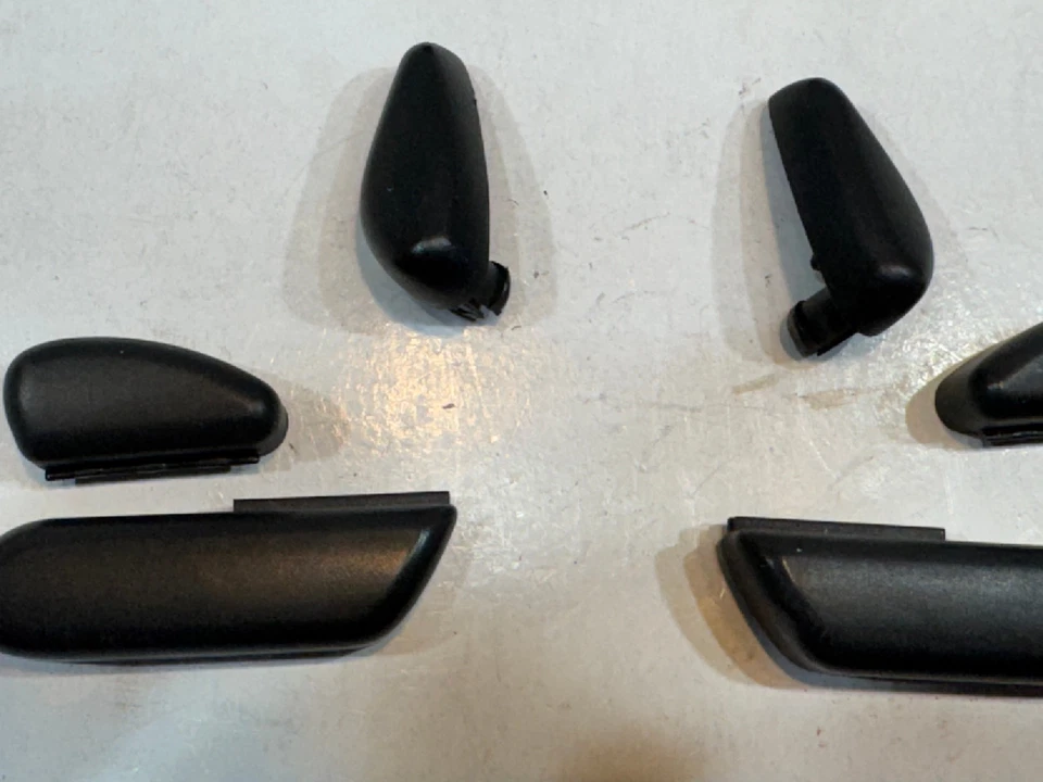 Interruptor de asiento de puertas L & R genuino Mercedes 00-06 W220 S350 S500 negro OEM 8 perillas Foto 3 de 4