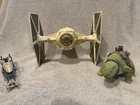 Kenner Vintage 1978 Star Wars TIE Fighter, Dewback &  1983 Speeder Bike