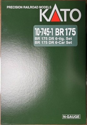 KATO 10-745-1 BR 175 DR 6-Car Set N Scale Electric Train Model