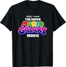 The Super Mario Galaxy Movie Logo T-Shirt