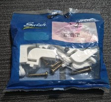 5 CURTAIN TRACK BRACKETS SWISH SOLOGLYDE - sologlide support leverlock fittings