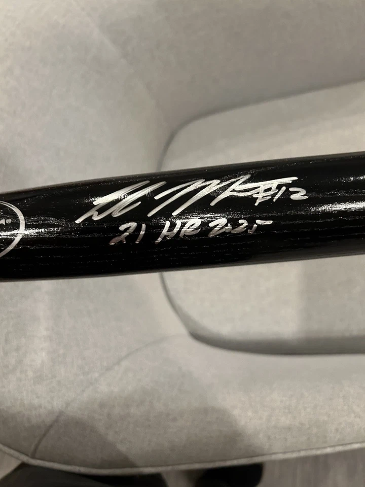 Colson Montgomery Signed Baseball Bat Inscribed "21 HR 2025" (Beckett) - Image 4 of 4