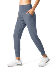 Women'S Joggers High Waisted Yoga Pants with Pockets Loose Leggings for Women Wo
