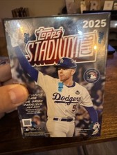 2025 Topps Stadium Club Baseball Blaster Box