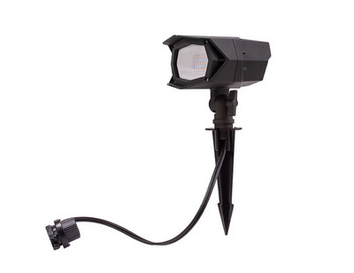 Portfolio 3-level Brightness 2000Lumen Bronze Low voltage Hardwire Flood Light
