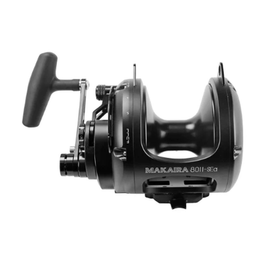 OKUMA MAKAIRA 80 REEL 3.1:1 & 1.2:1 GEAR RATIO MK-80IISEA-LBS Shark Edition