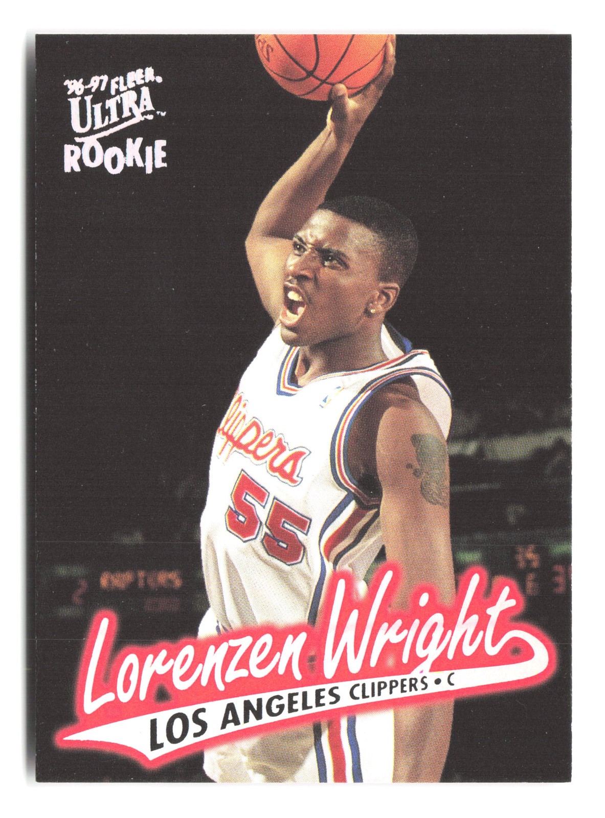 1996-97 Ultra #51 Lorenzen Wright