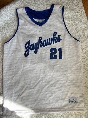 Retro Brand Jayhawks #21 Basketball Jersey Embiid size XL