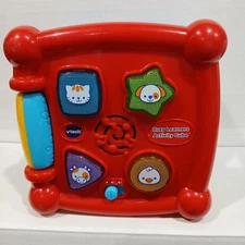 VTech "Busy Learners Activity Cube" Light & Sound Toddler's Learning Toy
