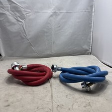 PAR DE MANGUERAS DE GOMA ROJAS/AZULES Everbilt 4FT Caja abierta