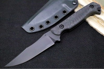 Toor Knives Krypteia S Socom Black - CPM-M4 Steel / G-10 Handle / Kydex Sheath