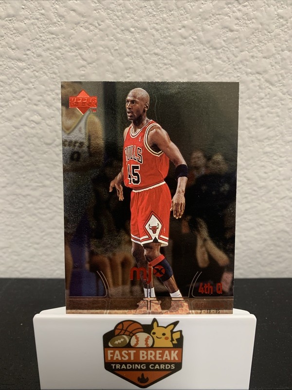 98 Upper Deck Michael Jordan MJx number 45 jersey cards - Michael