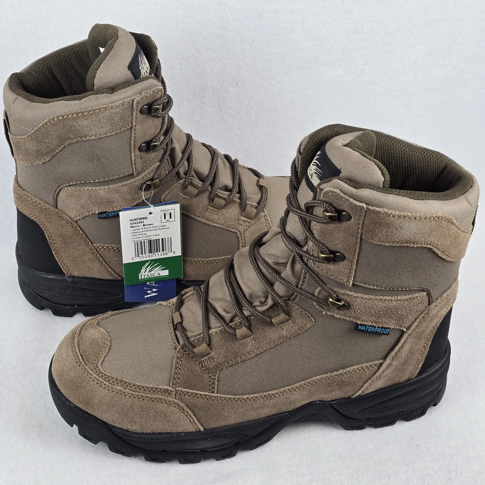 $109 Itasca Mens 11 Boots Waterproof Hunting Hiking Utility Work Oil Resistant
Opens in a new window