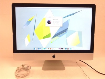 Apple A1419 iMac 27'' Retina 5K Late 2015 i5 3.0GHz 16GB 512GB SSD R9 M390 WORKS