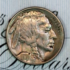 * 1920-S * CHOICE AU+/UNC BUFFALO NICKEL * FROM ORIGINAL COLLECTION