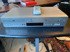 Samsung DVD-V5500 DVD/VCR VHS Combo Player for Parts or Repair-w/ orig remote