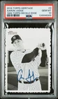 2018 TOPPS HERITAGE AARON JUDGE 1969 TOPPS DECKLE EDGE #4 PSA 10 (B)