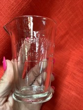 Kodak Dark Room Measuring Cup Rodchester NY Chemical Graduated Glass Beaker VTG