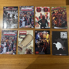 Deadpool Marvel Graphic Novel Assorted Trade Paper Back Volumes