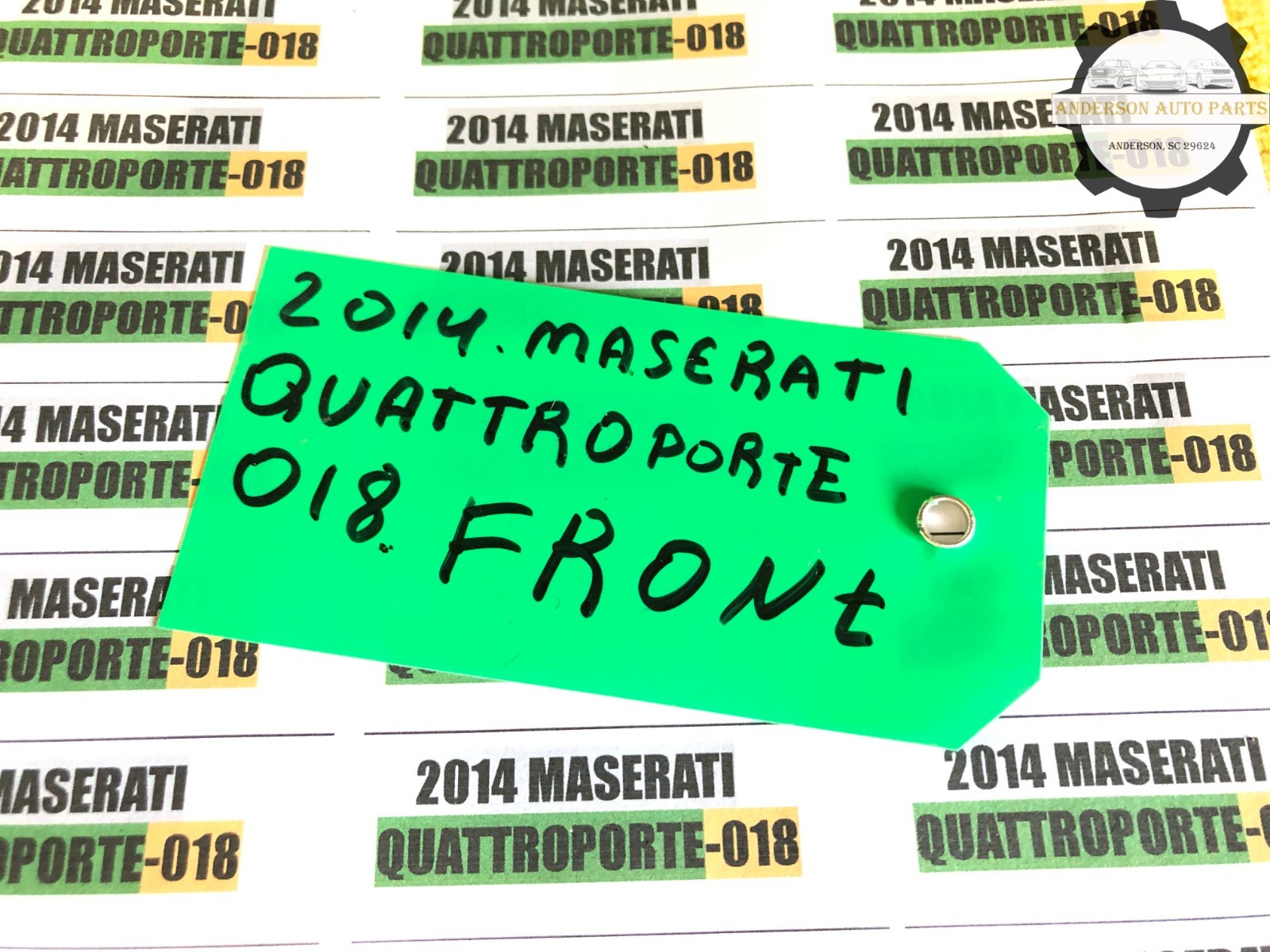 2014-2017 MASERATI QUATTROPORTE GTS FRONT BUMPER COVER GRILLE SENSORS #NOTE.