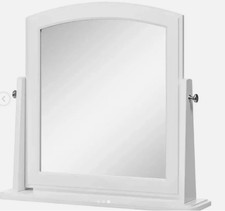 Specchio Tavolo Ikea Tyssedal Oscillante Regolabile Bianco Vanity 903.599.85 Nuovo Con Scatola