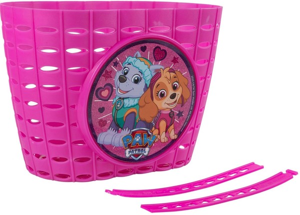 Paw Patrol Fahrradkorb FüR MäDchen, Rosa-image