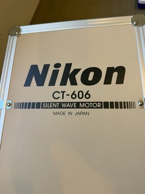 Nikon CT-606 Hard Case Silent Wave Motor Lens Case w/ Keys Japan