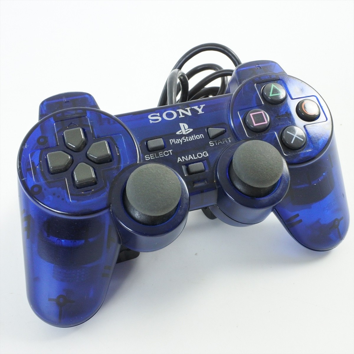 PS2 Midnight Blue DUAL SHOCK 2 Analog Controller SCPH-10010
