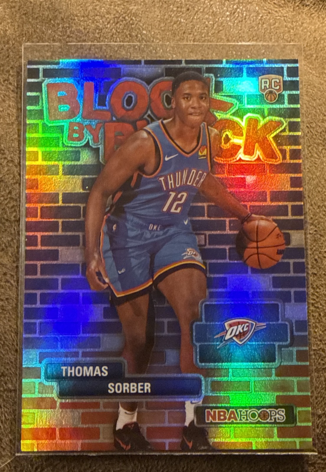 2025-26 Topps Nba Hoops - Block by Block Thomas Sorber #BYB-15 (RC)