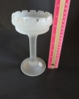 Vintage Fairy Light Lamp Satin Frosted Glass Base , Tea Light Holder, PartyLite — photo 2