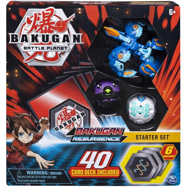 Стартовый набор Bakugan TCG Battle Brawlers с трансформирующимися существами - Aquos Pyr 2055090₽