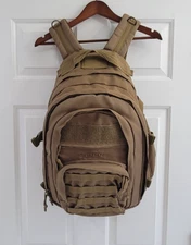 Sandpiper of California Back Pack Dark Khaki Canvas SOC