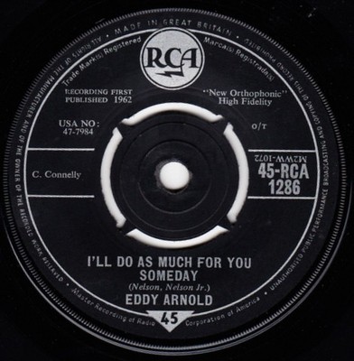 Eddy Arnold - I'll Do As Much For You Someday (7'', Single)