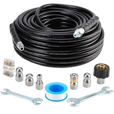 #ad #ad Sewer Jetter Kit 100FT for Pressure Washer Pressure Washer Drain Jetter with... $71.32
