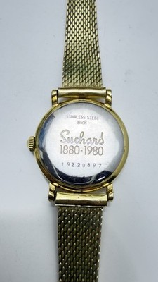 Rare LONGINES Suchard 1880-1980 Quartz 717 / 6031 Ladies Watch 18K