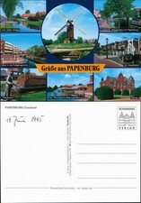 Papenburg (Ems) Bockwindmühle, Hist.-Ökologische Bildungsstätte, Fähre 1995