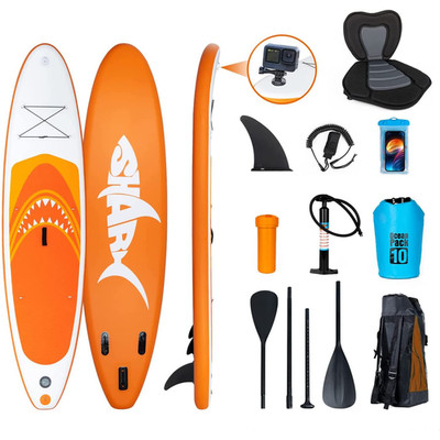 Stand Up Paddle Board SUP Komplettset 335 cm aufblasbar Surfboard bis 150 kg
