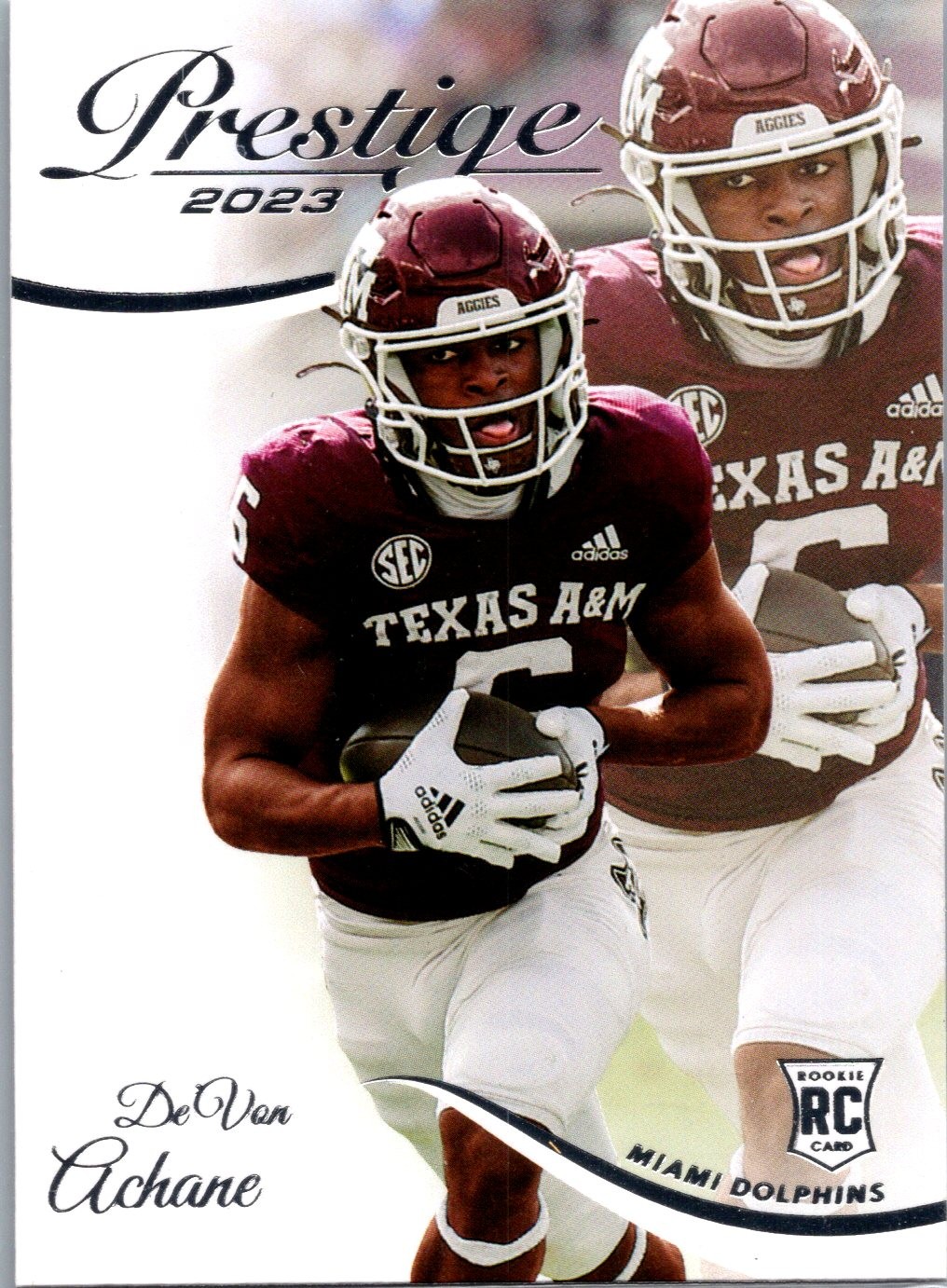 2023 Panini Prestige #328 De'Von Achane