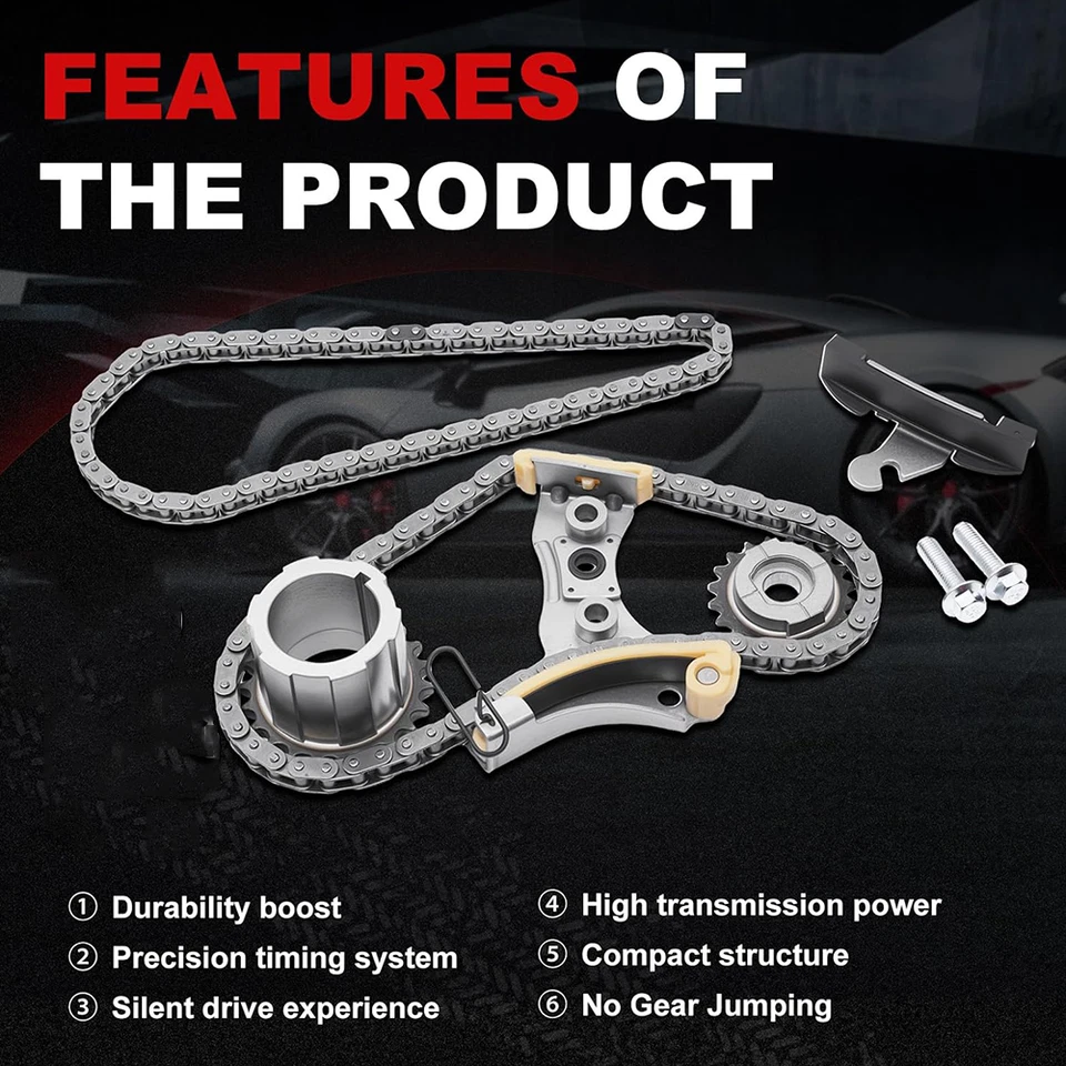 Timing Chain Kit Fit 2014-2021 Chevrolet GMC Silverado 1500 V6 4.3L OHV 9-4205 - Image 4 of 4