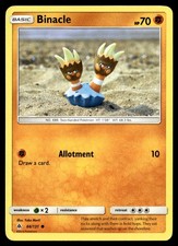 binacle pokemon card value - (22/124) Prepare for nightfall and discover a malevolent presence as Pecharunt ex commands the Loyal ThreeOkidogi ex Binacle [Reverse Holo] #106 Prices